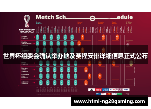 世界杯组委会确认举办地及赛程安排详细信息正式公布